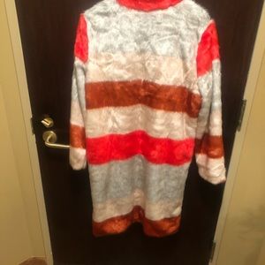 Fashion faux fur coat